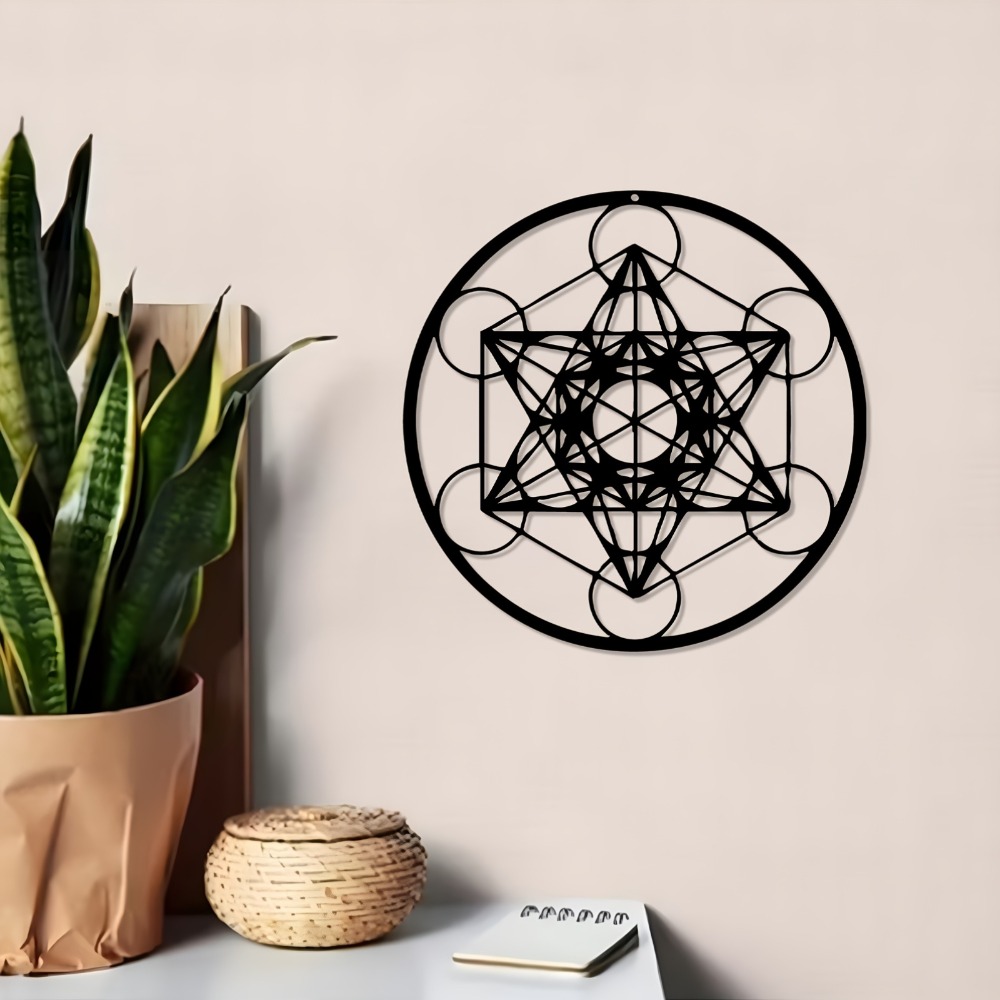 CIFBUY Iron Wall Art Star of D - Home Decor 评论和价格