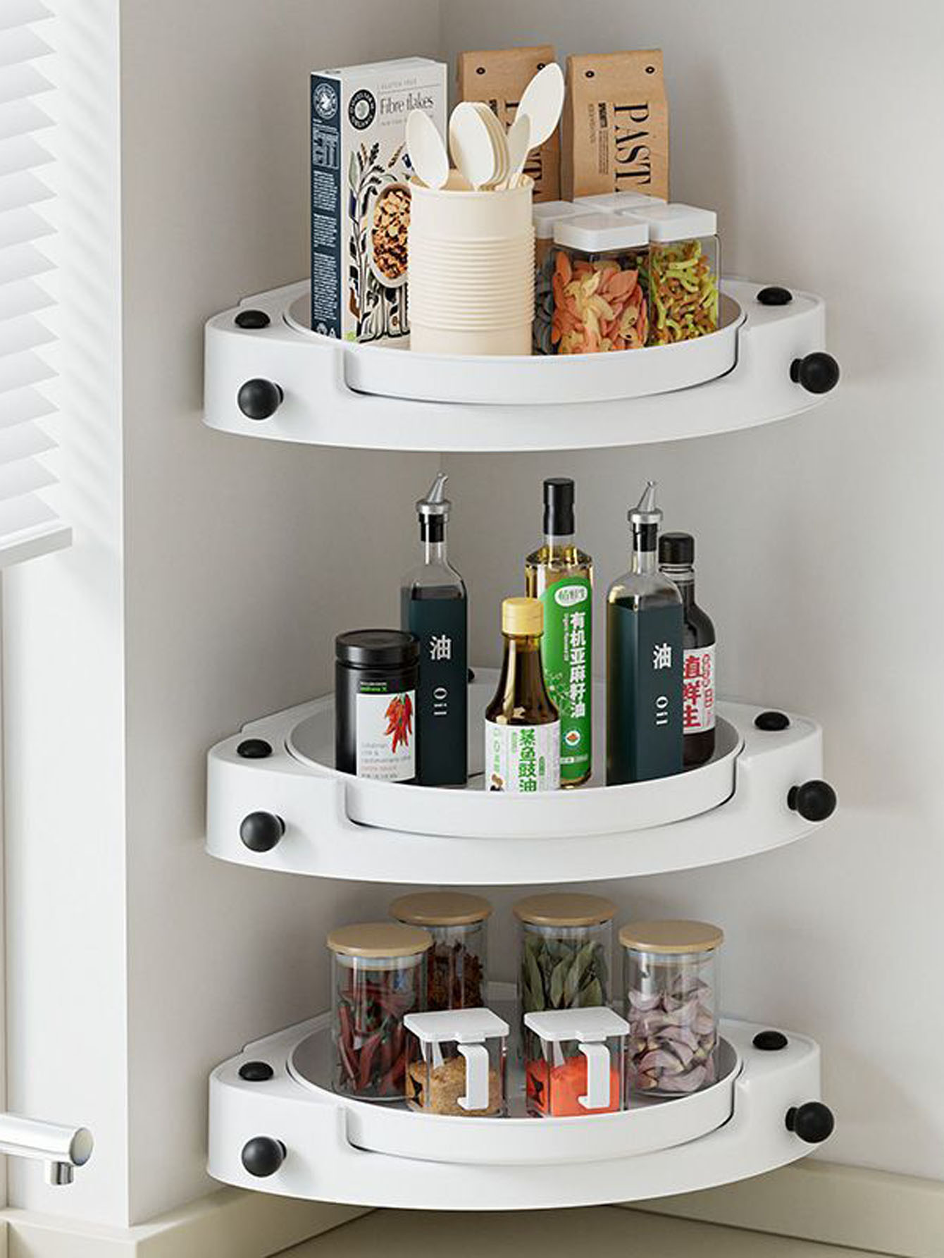 Home storage rack rotating mul - Kitchen 评论和价格