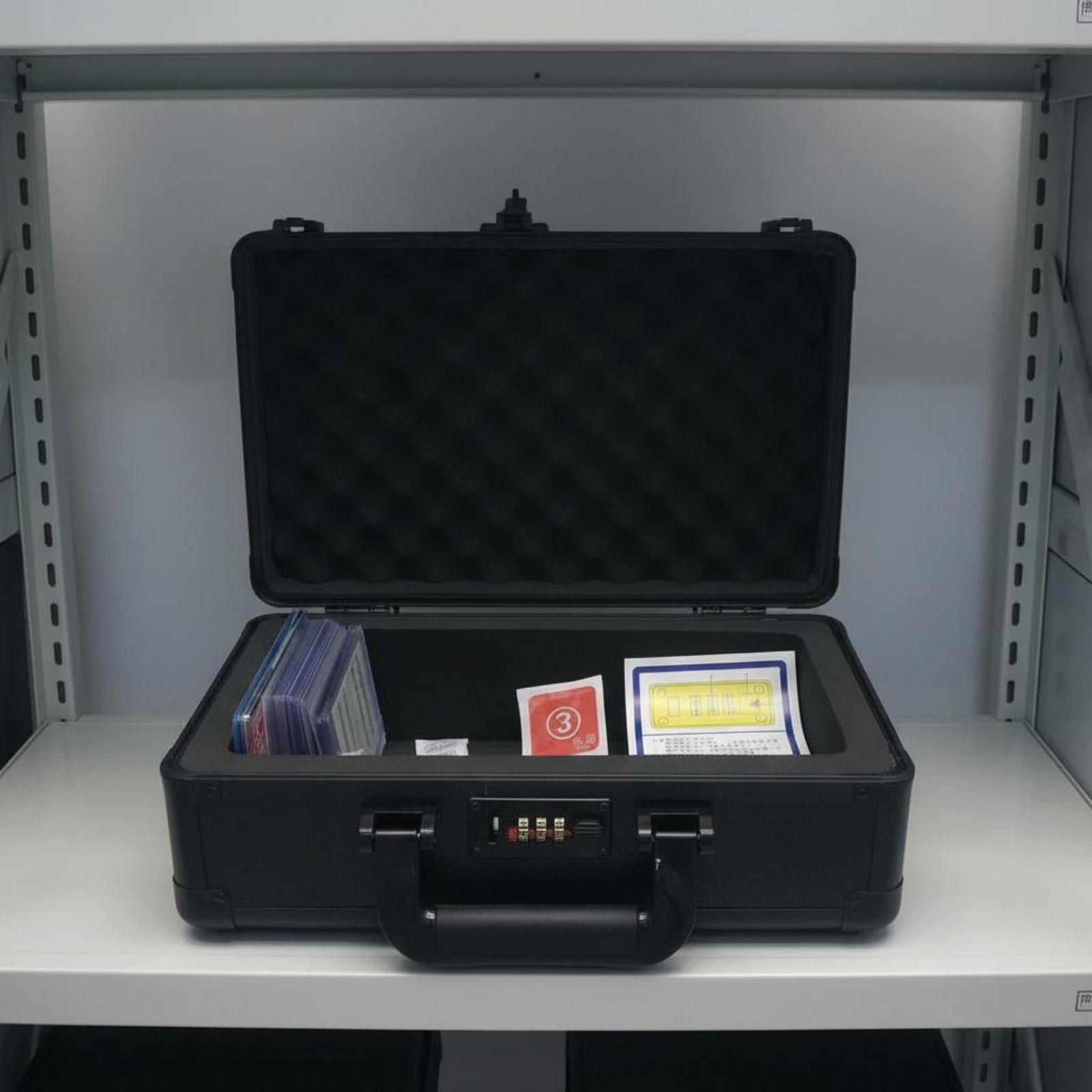 Lockable Card Container Portab - Storage & Organization 评论和价格