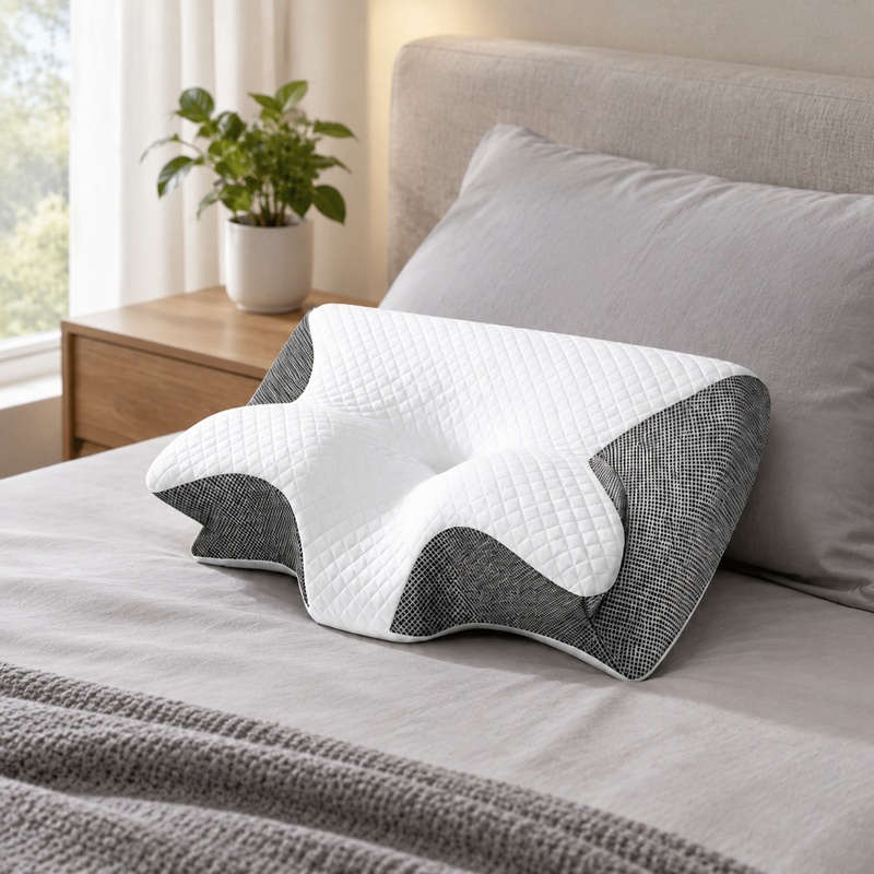 Breathable Orthopedic Memory F - Memory Foam Orthopedic Pillow Neck Pain 评论和价格