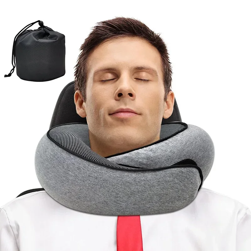 Portable U-shaped Pillow Memor - Anti Snore Contour Pillow 评论和价格