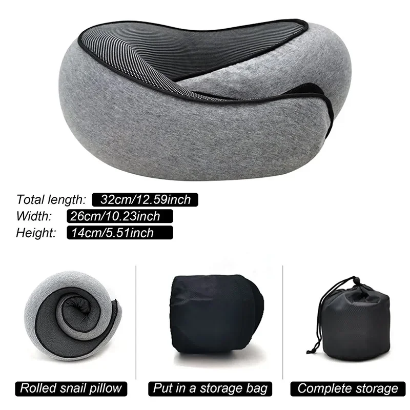 Portable U-shaped Pillow Memor - Anti Snore Contour Pillow 评论和价格