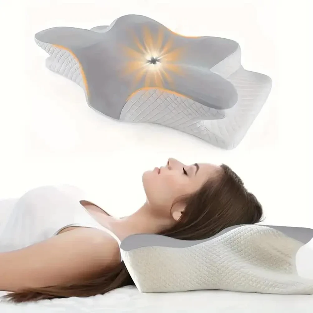 Memory Foam Pillows Butterfly  - Memory Foam Orthopedic Pillow Neck Pain 评论和价格