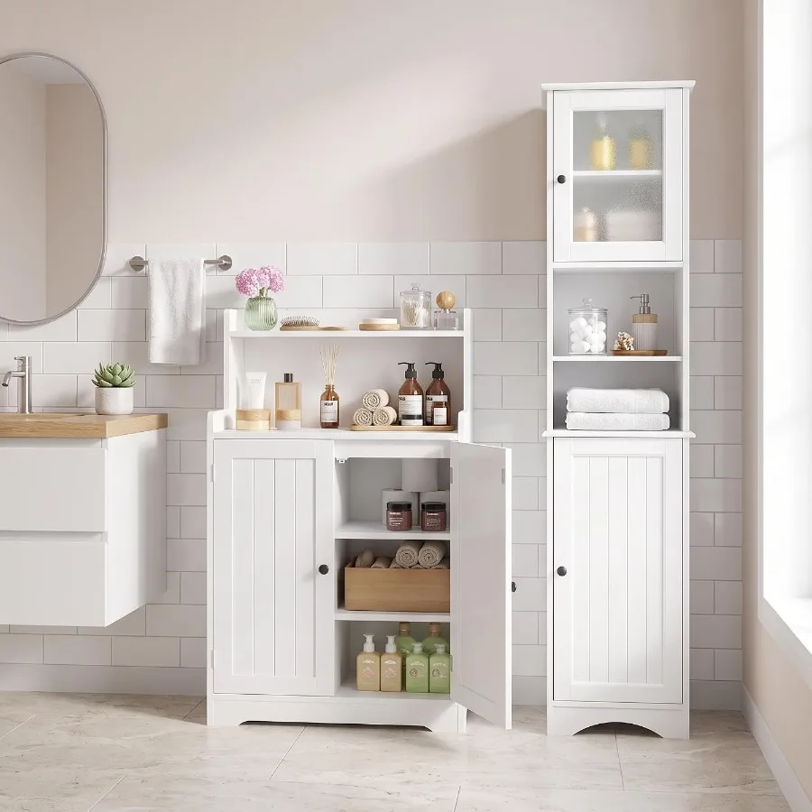 Bathroom storage cabinet combo - Storage & Organization 评论和价格