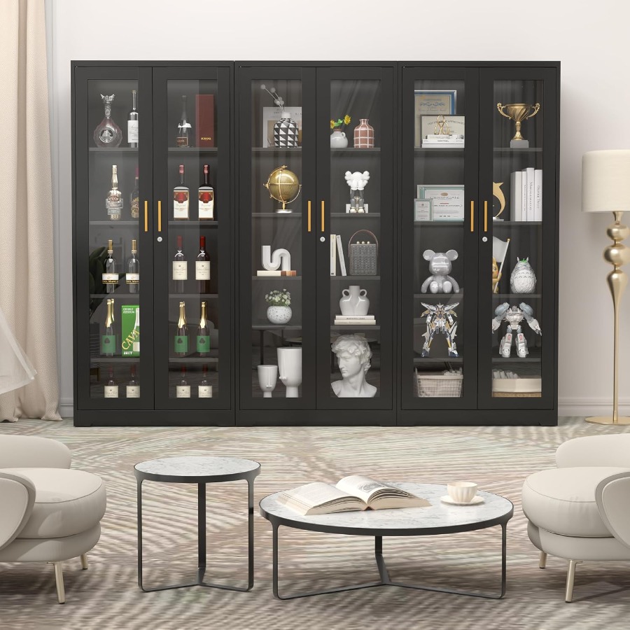 71 Glass Display Cabinet with  - Storage & Organization 评论和价格
