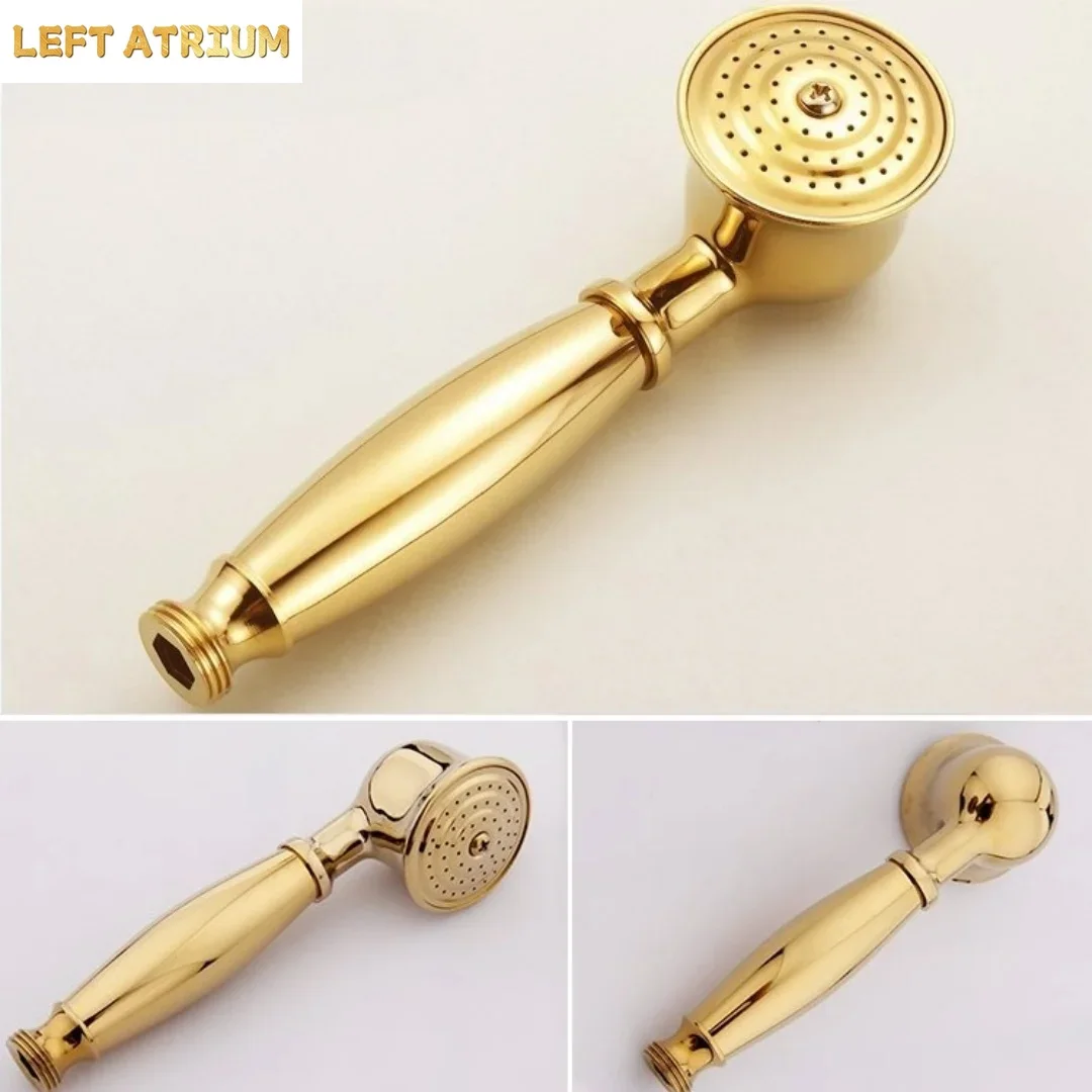 Brass Rose Gold Bathroom Handh - High Pressure Shower Head Handheld 评论和价格