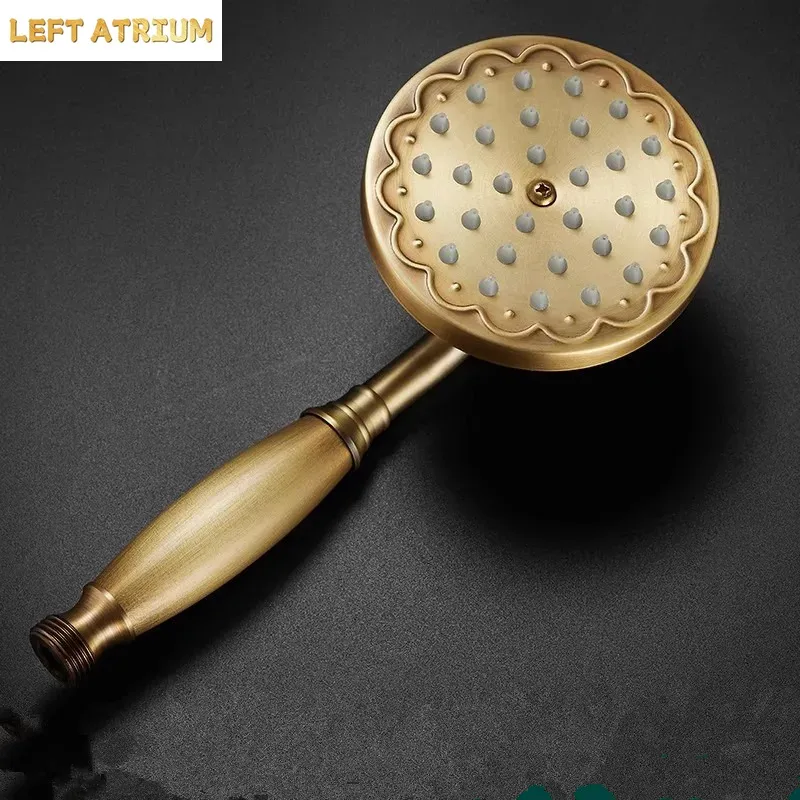 Brass Rose Gold Bathroom Handh - High Pressure Shower Head Handheld 评论和价格