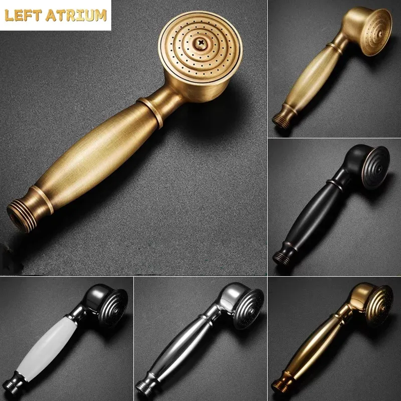 Brass Rose Gold Bathroom Handh - High Pressure Shower Head Handheld 评论和价格