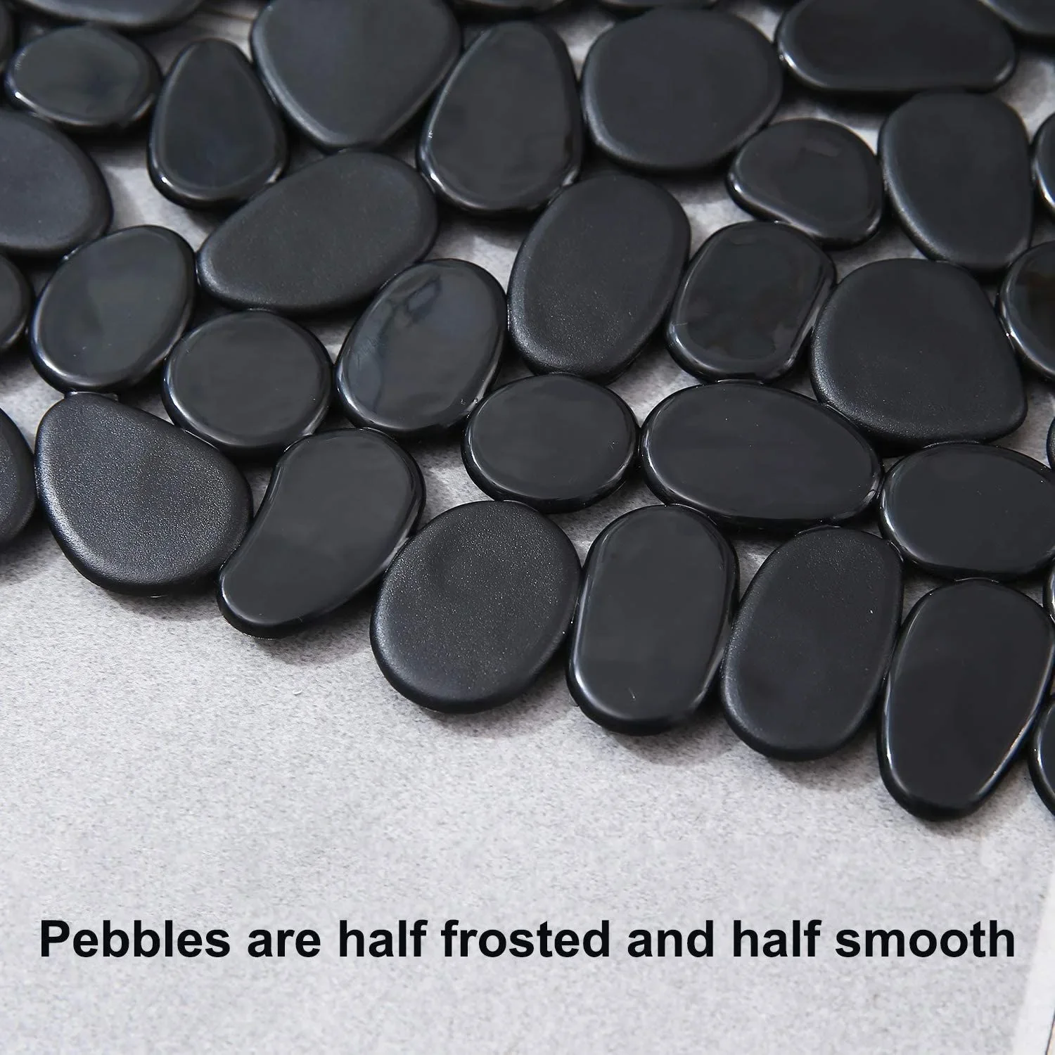 Non-Slip Pebble Shower Mat 40x - Quick Dry Diatomite Bath Mat 评论和价格
