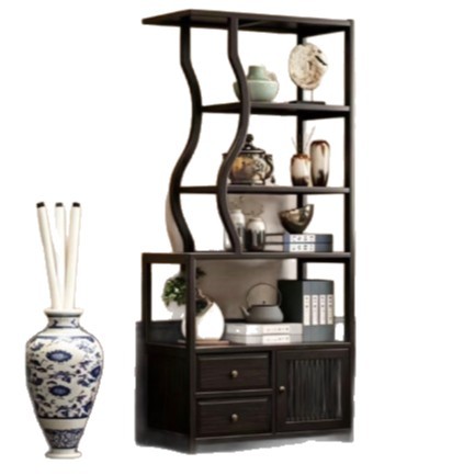 LMM solid wood tea storage rac - Storage & Organization 评论和价格
