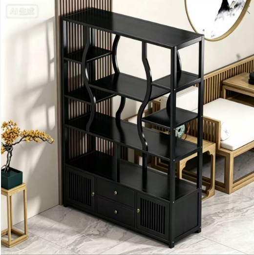 LMM solid wood tea storage rac - Storage & Organization 评论和价格