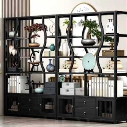 LMM solid wood tea storage rac - Storage & Organization 评论和价格